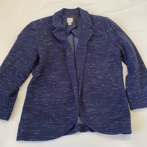 Navy stretch blazer